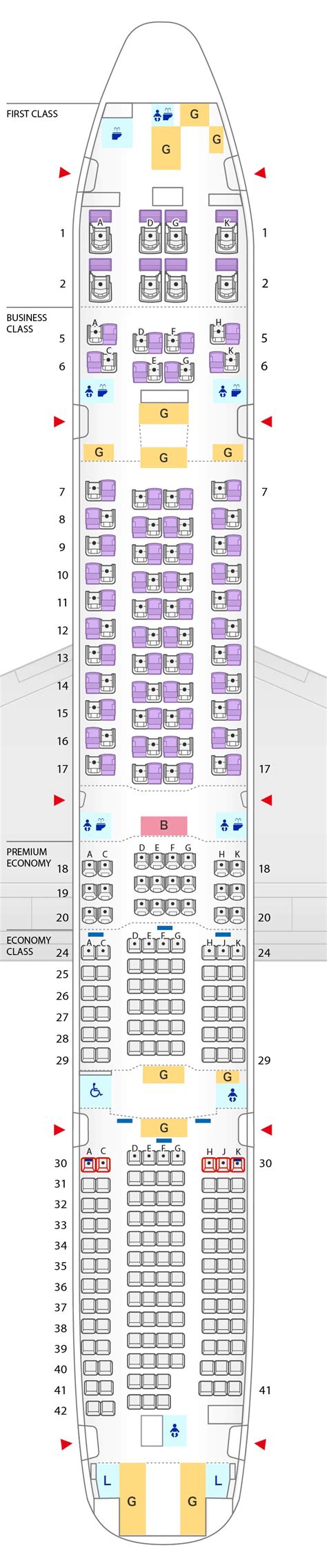 boeing 777-39p(er) seat map|Seat maps .